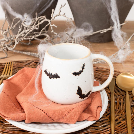 Speckled Stoneware Bat Mug - 16oz - The Brass Bee