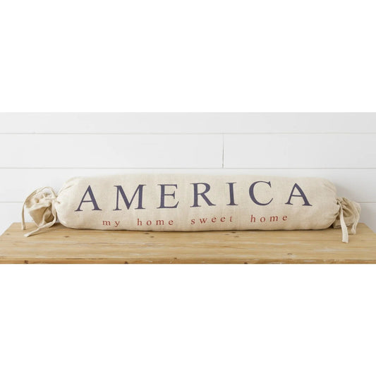 Americana Bolster Pillow - The Brass Bee
