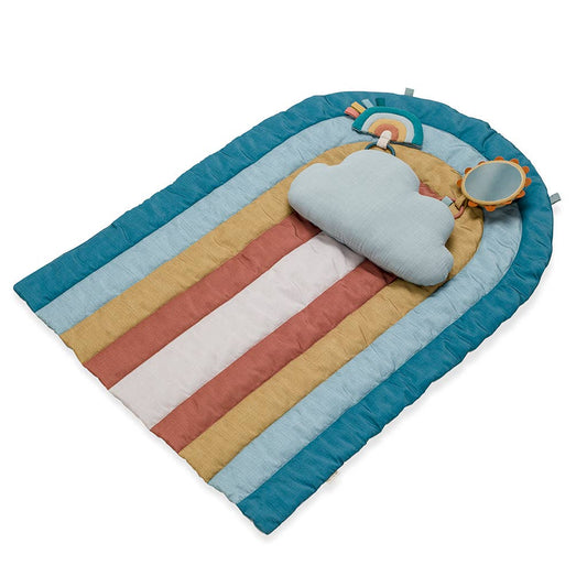 Bitzy Bespoke Ritzy Tummy Time™ Rainbow Play Mat - The Brass Bee