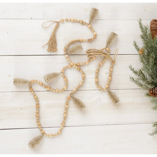 Bottle Brush Tree Garland - The Brass Bee