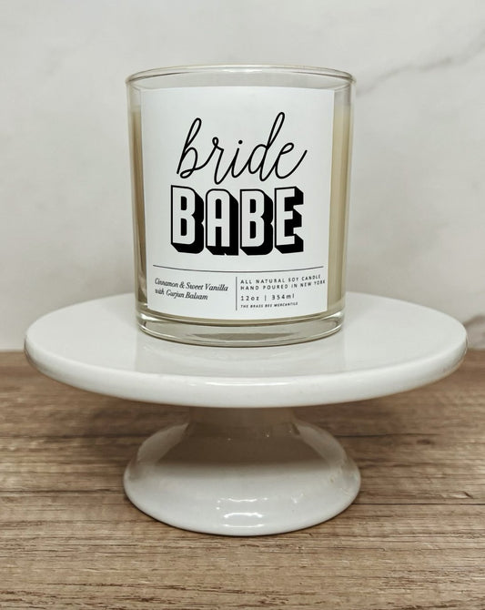 Bride Babe Candle - The Brass Bee