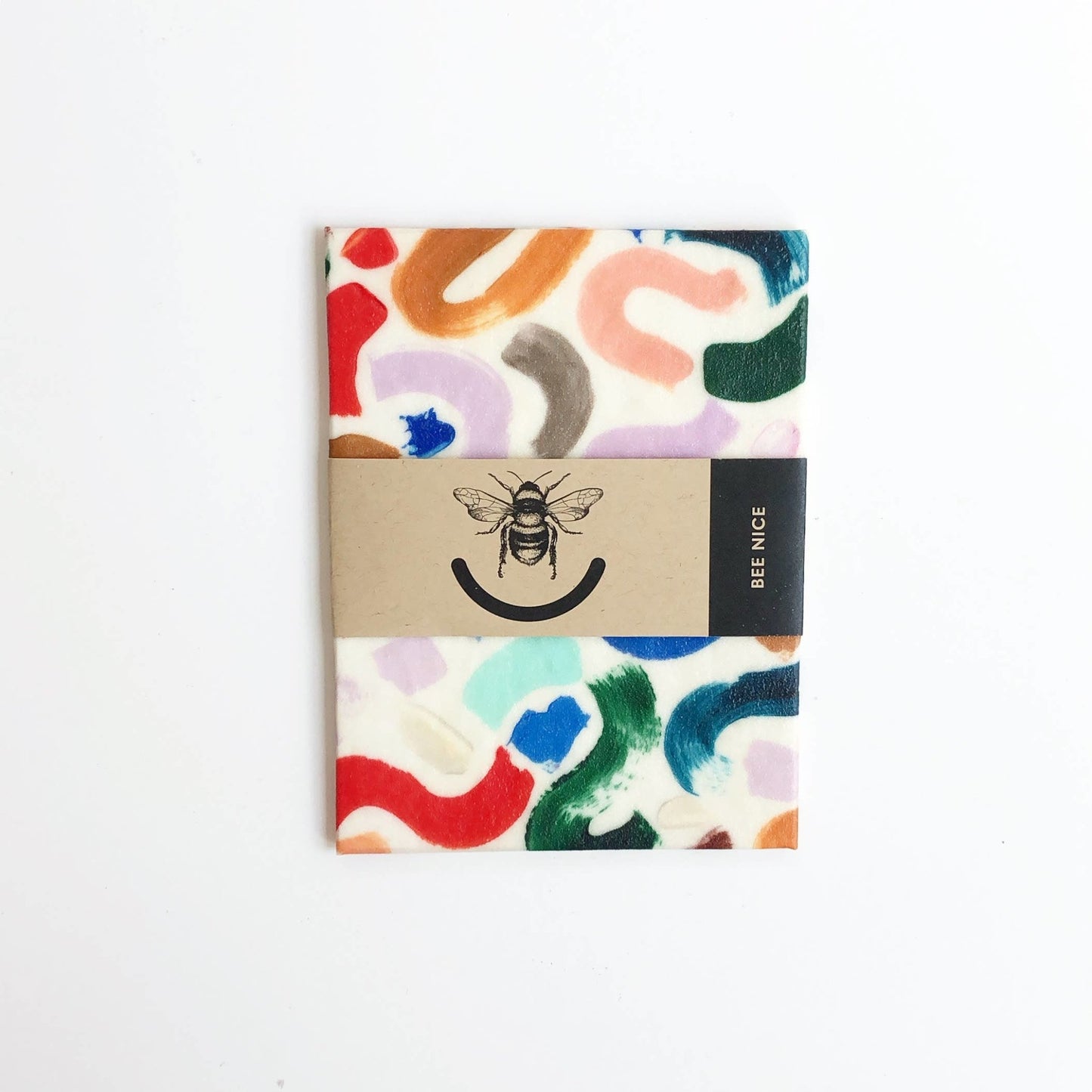 LARGE Reusable Beeswax Food Wrap - Painted