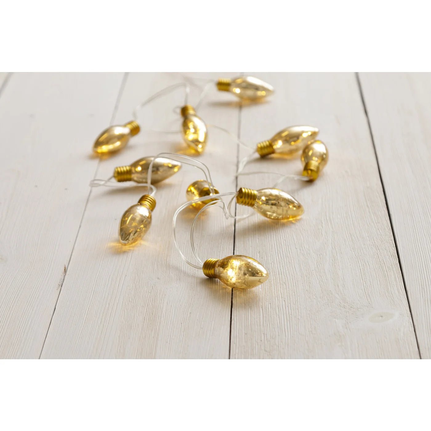 LED Lit Christma Bulb Garland