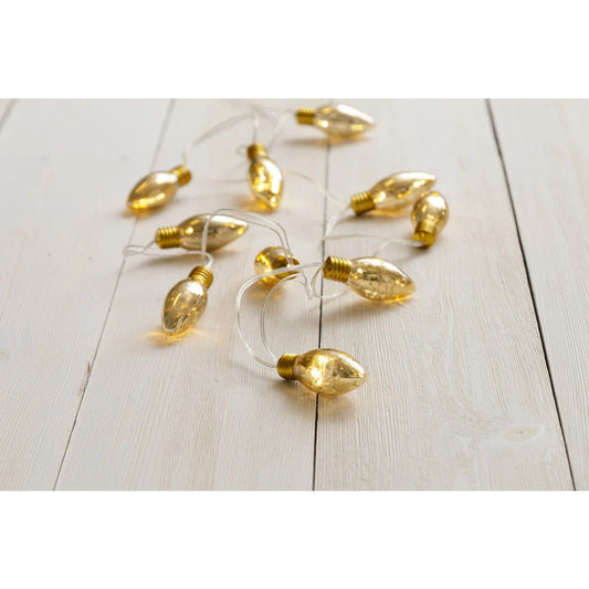 LED Lit Christma Bulb Garland