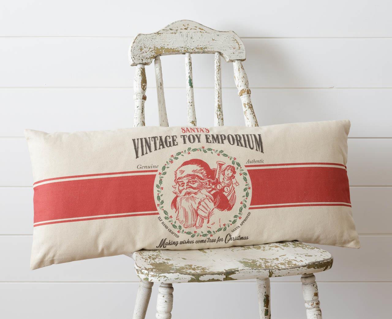Vintage Toy Emporium Pillow - The Brass Bee