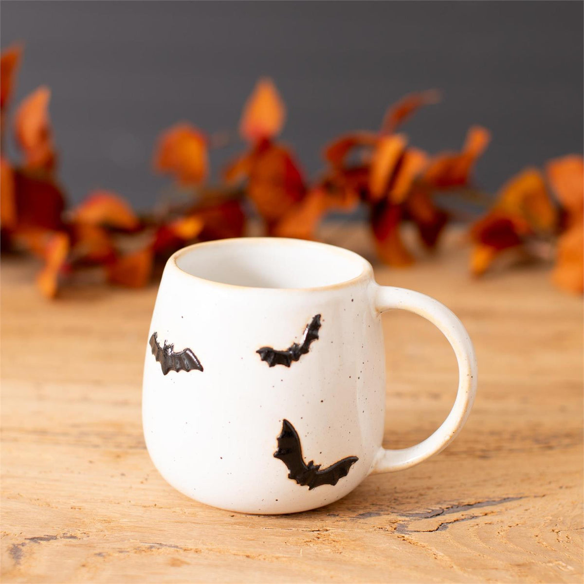 Speckled Stoneware Bat Mug - 16oz