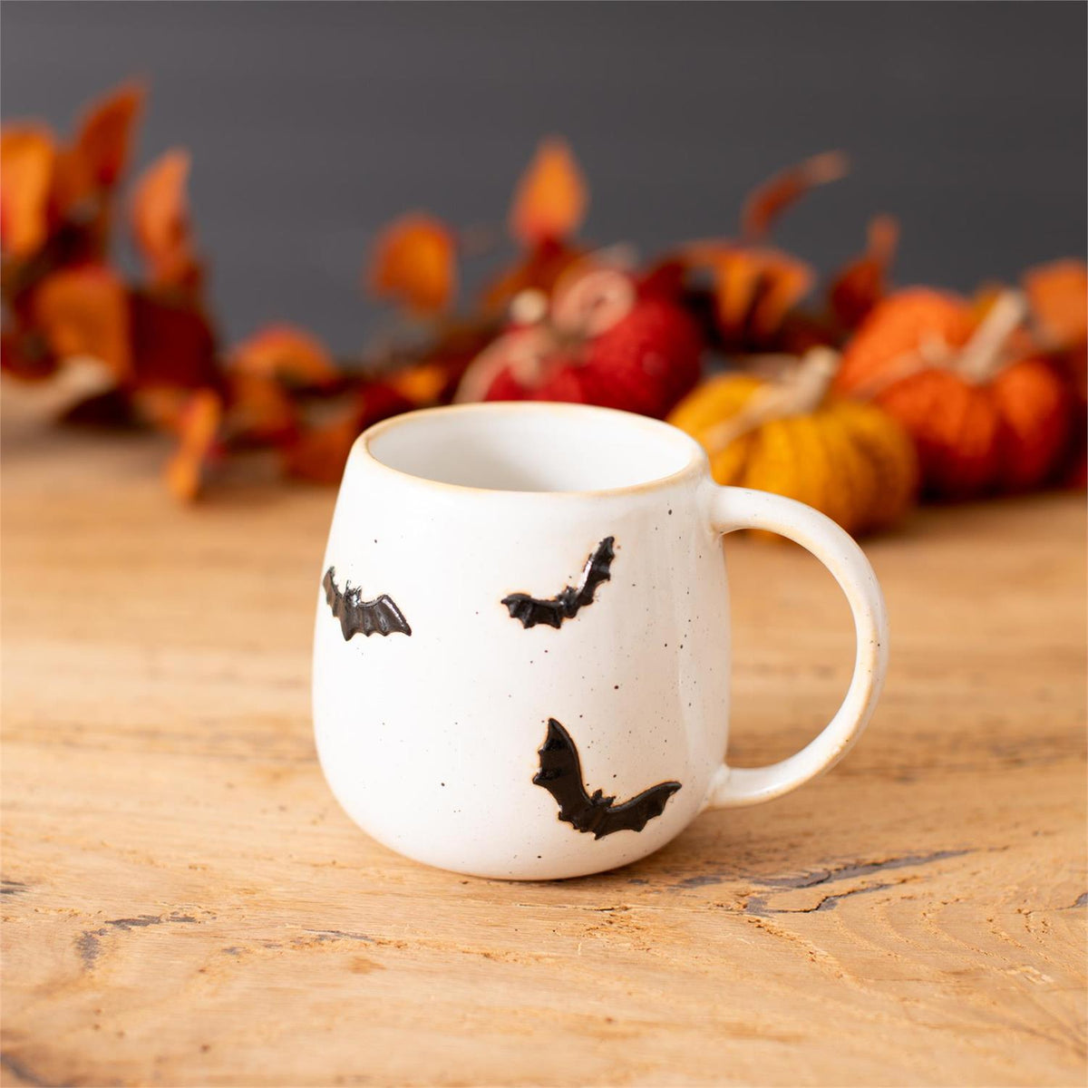 Speckled Stoneware Bat Mug - 16oz