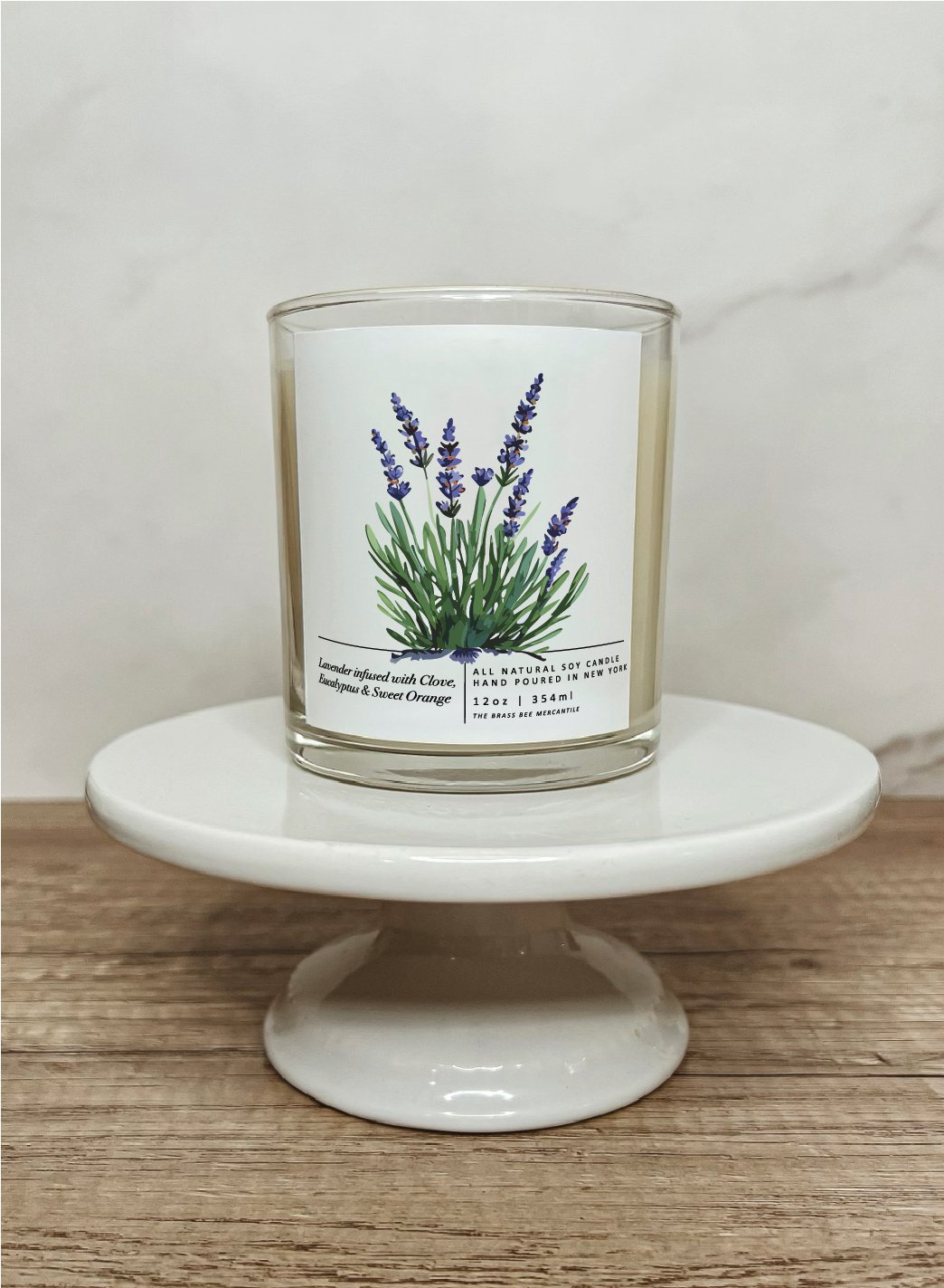 Candle No.09 - Lavender - The Brass Bee