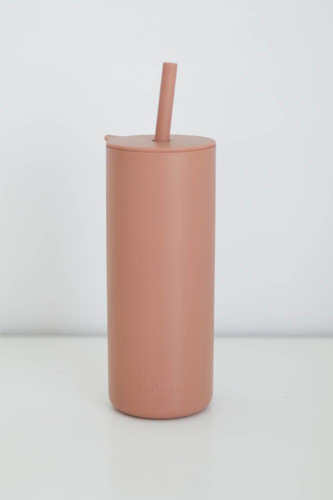 Adult Silicone Straw Cup - The Brass Bee