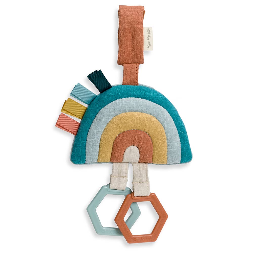 Bitzy Bespoke Ritzy Jingle™ Attachable Travel Toy - The Brass Bee
