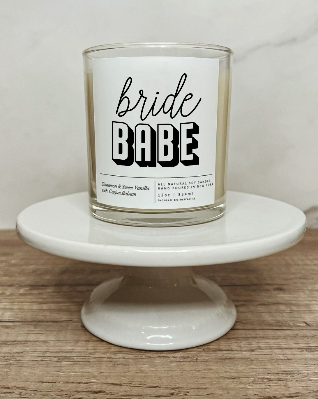 Bride Babe Candle - The Brass Bee