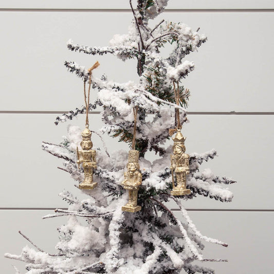 Champagne Nutcracker Ornament - The Brass Bee