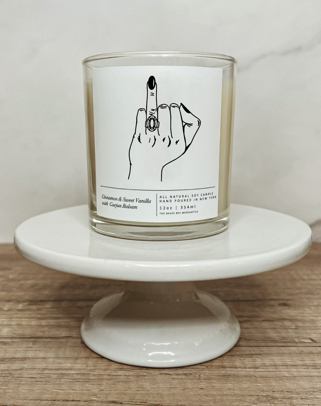 Engaged Candle - The Brass Bee