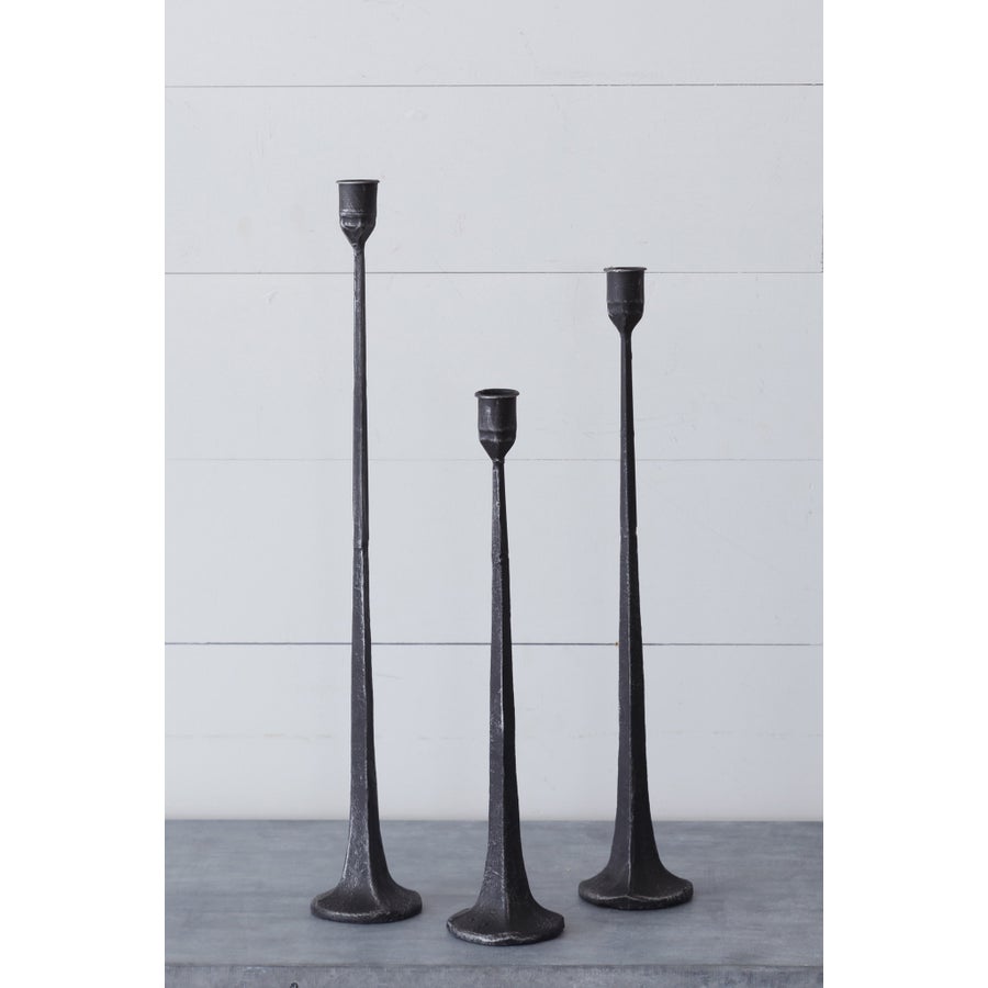 Hand Forged Metal Candle Holders - The Brass Bee