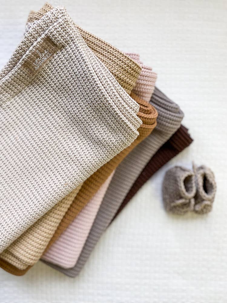 Knit Baby Blanket - The Brass Bee