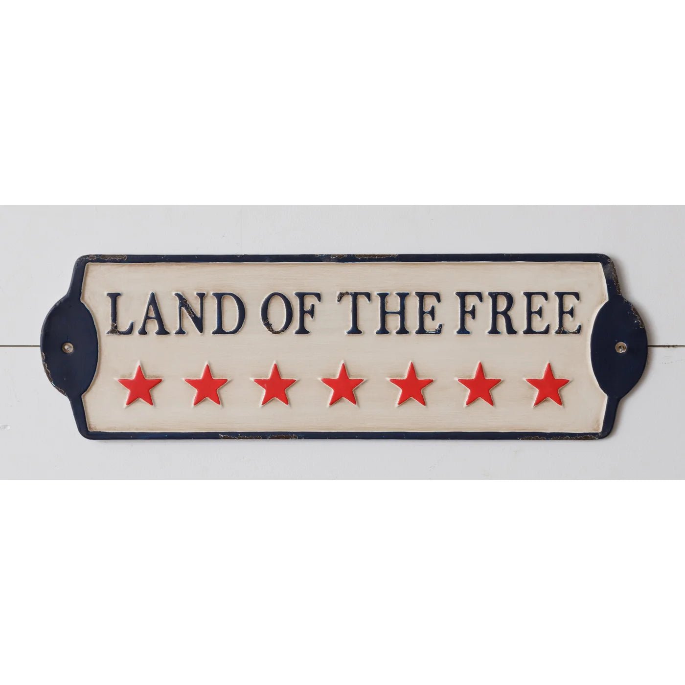 Land of the Free Sign - The Brass Bee
