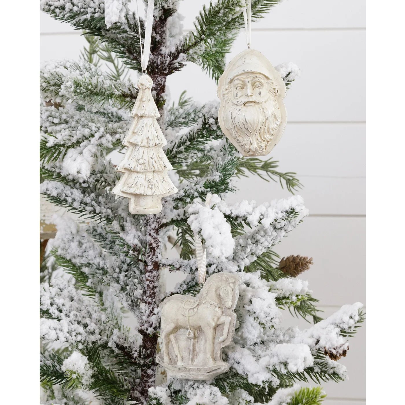 Tree, Santa, Carousal Horse Mold Ornaments